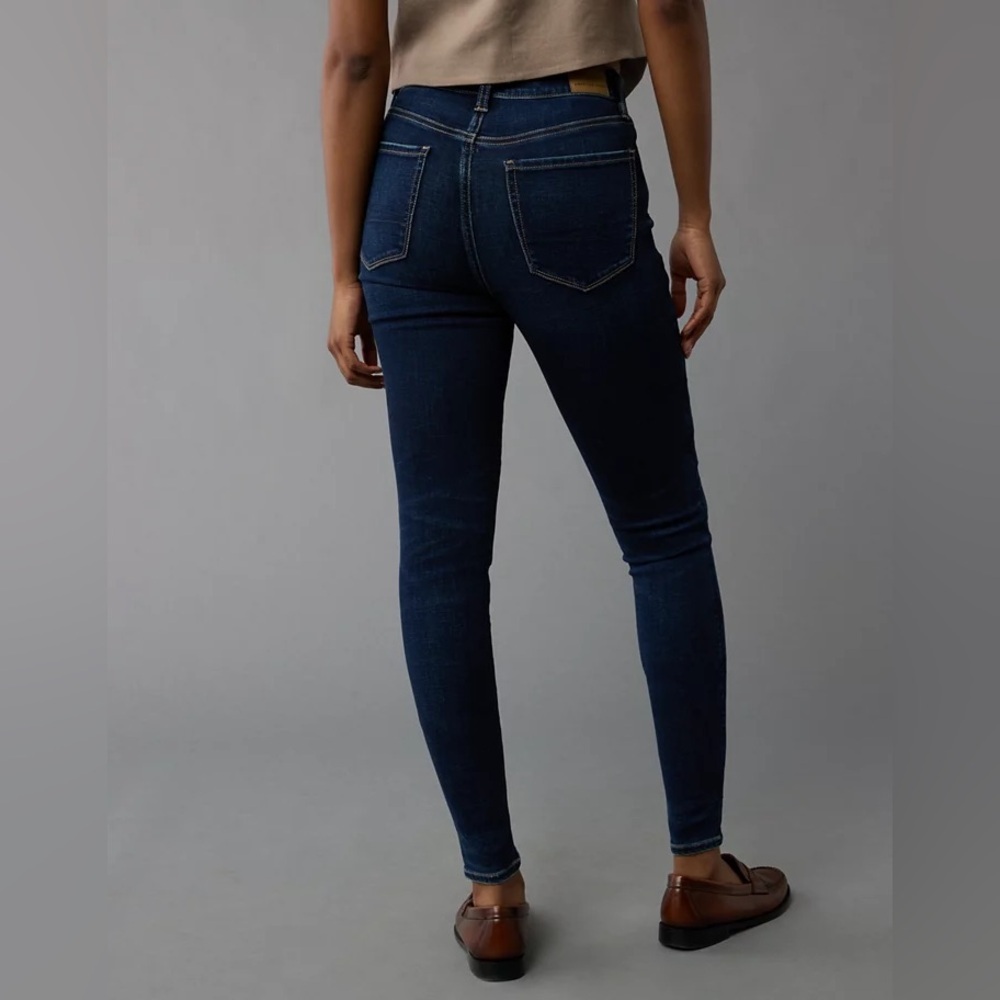 🔥 SOLD🔥American Eagle High Rise Skinny Jeggings Jeans - Picture 2 of 8